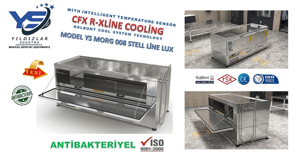 Gasil ve Teneşir Masası + Morg Ünitesi | Hijyenik & Ergonomik Soğutma Sistemleri